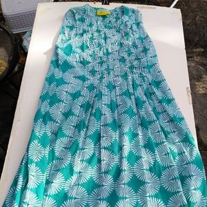 ROBERTA ROLLER RABBIT ISOLA SLEEVELESS DRESS